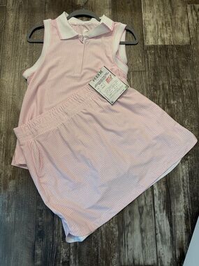Reebok Light Pink Women's Tennis Skort Set